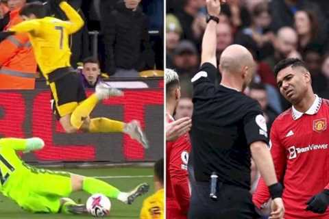 Sam Johnstone avoids red card for tackle ‘Casemiro would get banned for 300 games for’