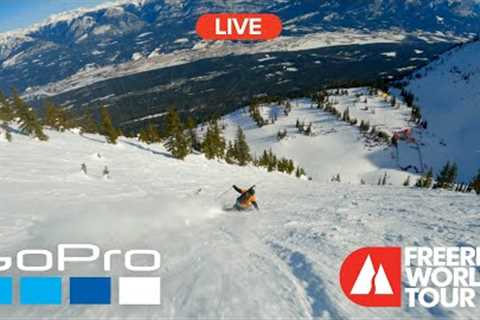 GoPro LIVE: Freeride World Tour 2023 | Kicking Horse Golden BC