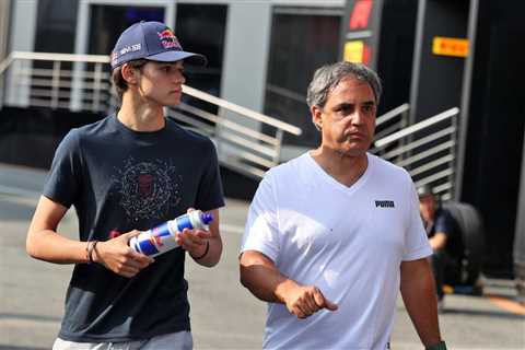 Montoya’s ‘better than me’ son becomes a Red Bull F1 junior