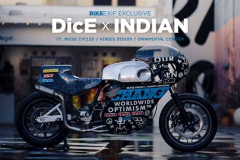 Always awesome: The DicE Magazine x Indian Chief racer