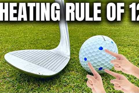 The CHEATING RULE OF 12 to MASTER YOUR CHIP SHOTS!