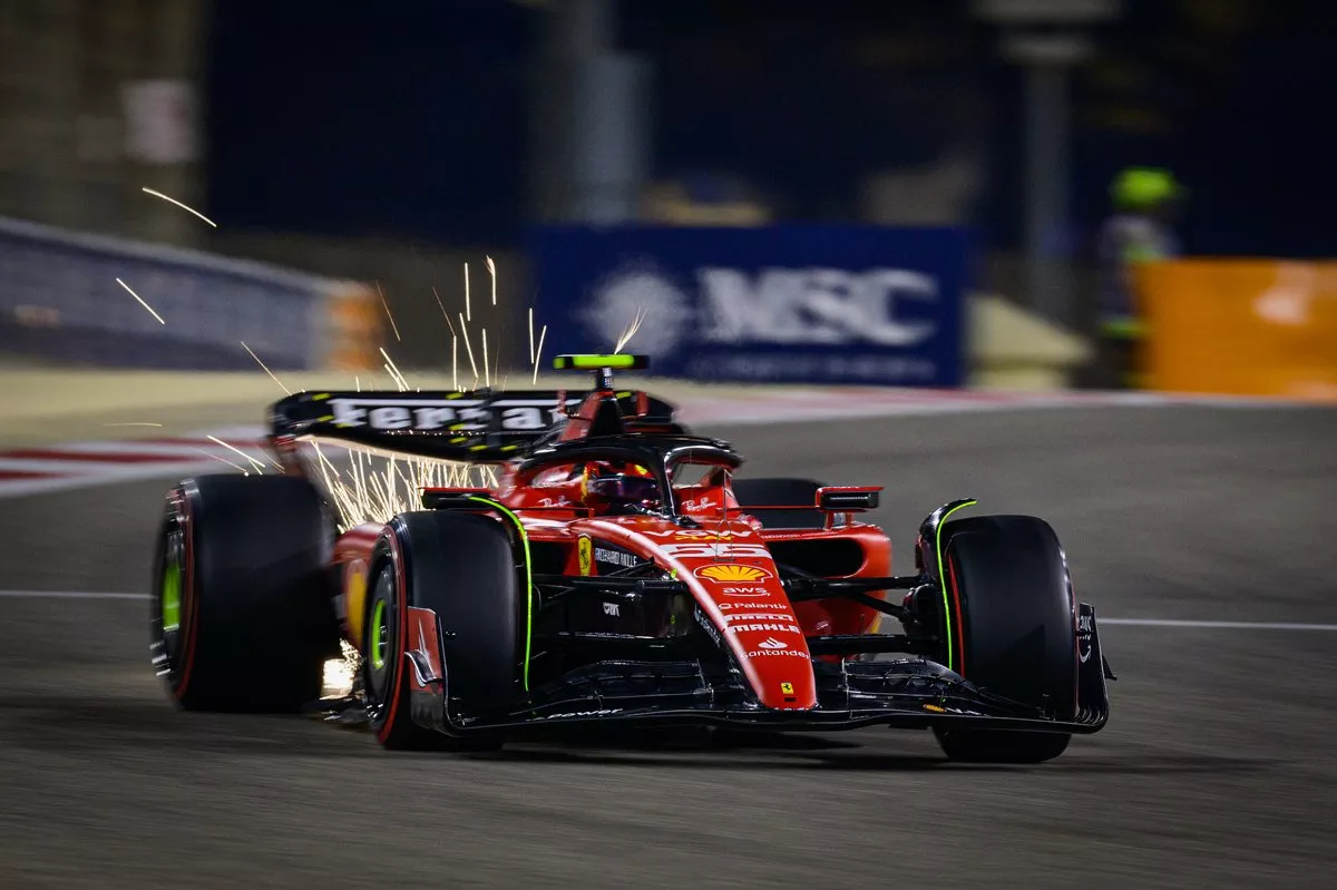 Top and minimum speeds for each lap in 2023 F1 Bahrain Grand Prix