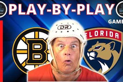 NHL PLAYOFFS GAME PLAY BY PLAY: PANTHERS VS BRUINS