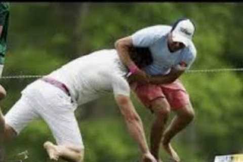 PGA Tour Fight! Pro Golfer’s get HEATED!