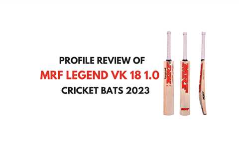 MRF Legend VK 18 1.0 Cricket Bat - Full Review