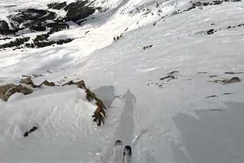 Skiing North Pole To Land Of The Giants T2B | Arapahoe Basin Ski Area Colorado