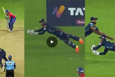 IPL 2023 [WATCH]: Wriddhiman Saha plucks a blinder to dismiss Manish Pandey during Mohammed Shami’s ..