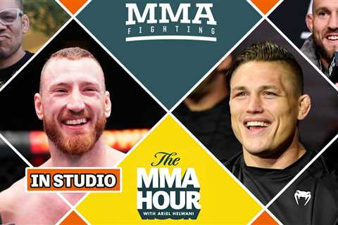 The MMA Hour with Drew Dober, Henry Cejudo coach Eric Albarracin, Joe Pyfer in studio, and Brian..