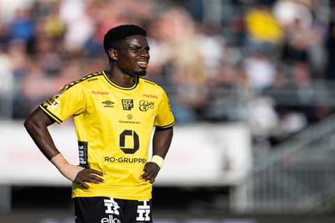 Ghanaian midfielder Michael Baidoo expecting a tough match against Halmstads BK tonight