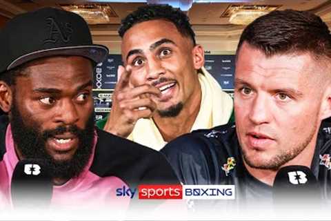 Don't talk when I'm talking! 🤬  Joshua Buatsi vs Pawel Stepien presser, Ben Whittaker returns!