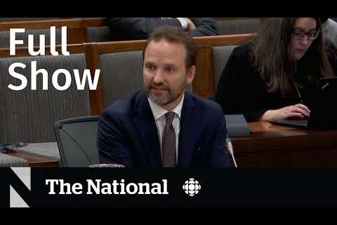 CBC News: The National | Alexandre Trudeau, Drone claims, London prepares