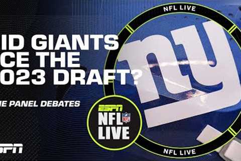 The Giants addressed their biggest issues through the draft – Mina Kimes | NFL Live