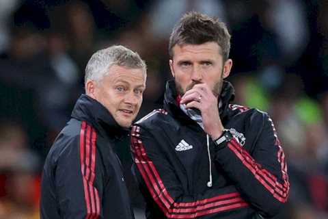 ‘I can see Michael Carrick being Man Utd boss – there’s no s*** with him,’ says Solskjaer