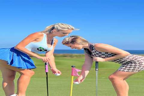 Paige Spiranac rival Bri Teresi and stunning pal say ‘two golf girls are better than one’ as fans..