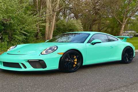 Porsche Mint Green For Sale - Used Car Sold