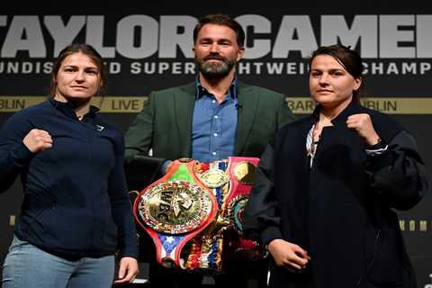 Katie Taylor vs Chantelle Cameron: UK start time, live stream, TV channel, full card details for..