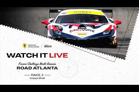 Ferrari Challenge North America Coppa Shell&AM – Road Atlanta, Race 2