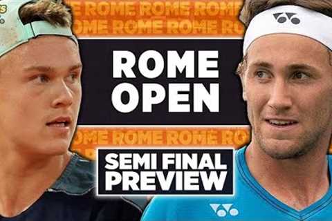 Rune vs Ruud | Rome Open 2023 Semi Final | Tennis Talk Preview