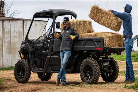 Using an All-Terrain Vehicle on Grassy Terrain