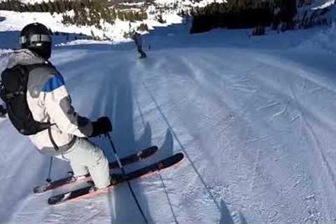 Alpine Meadows: Summit Express - Wolverine Saddle to The Face