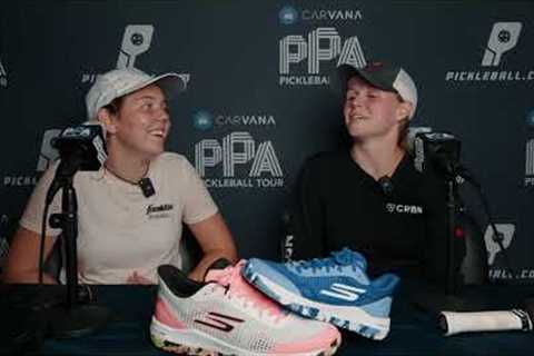 Women's Doubles Semi Finalists Jorja & Vivian Interview