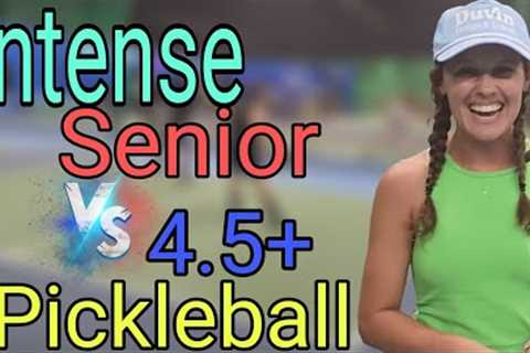 Intense Senior Vs 4.5+ Pickleball Men's | Mixed Doubles