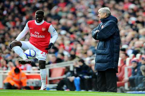 Emmanuel Eboue reveals the three words Arsene Wenger told him when he first arrived at Arsenal