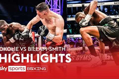 THREE KNOCKDOWNS!  Lawrence Okolie vs Chris Billam-Smith  Highlights