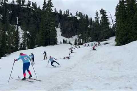 Downhill ski/snowboard Ski to Sea leg (2023)