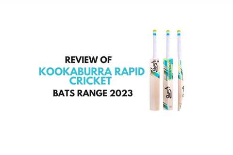 Kookaburra Rapid Cricket Bats Range 2023 - Expert Review!