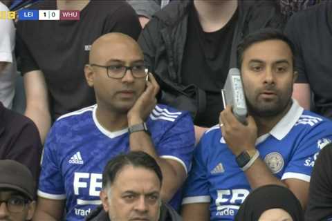 Leicester City supporter trolled by rival fans after his dad’s phone number’s exposed on TV