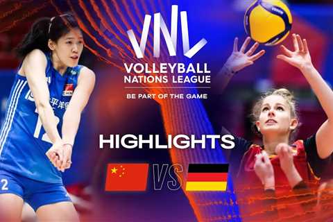 CHN vs.  GER – Highlights Week 1 | Women’s VNL 2023