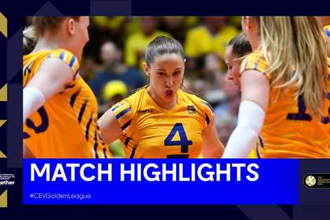 Highlights | Sweden vs. Bosnia & Herzegovina I CEV Volleyball European Golden League 2023