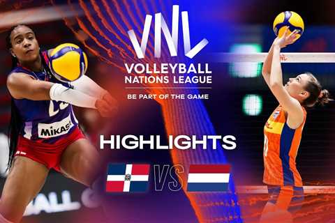 DOM vs.  NED – Highlights Week 1 | Women’s VNL 2023