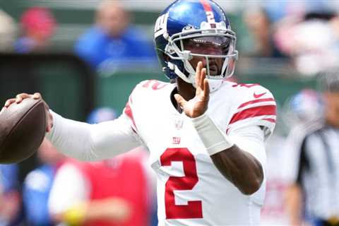 SI ranks New York Giants’ Tyrod Taylor 14th among backup quarterbacks