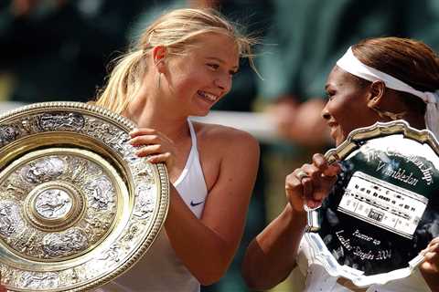 Tennis coach who taught both Maria Sharapova and Serena Williams reveals who was better star