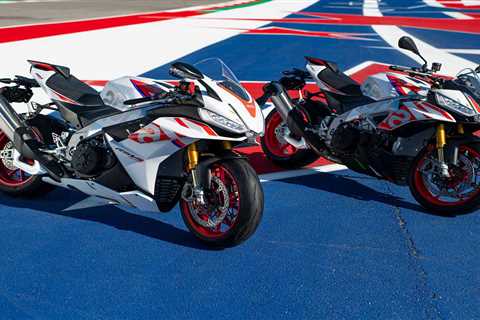 2023 Aprilia Limited Edition RSV4 and Tuono V4 Preview