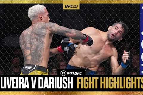 The King is back! Charles Oliveira 🆚 Beneil Dariush  UFC Official Fight highlights  #UFC289