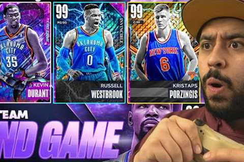 New Endgame Kevin Durant! First Endgame Packs are INSANE with New Invincible Dark Matters! NBA 2K23