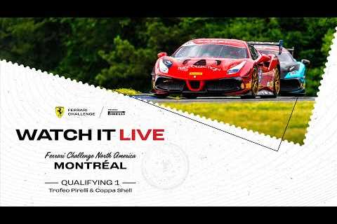 Ferrari Challenge North America Montreal - Qualifyng 1