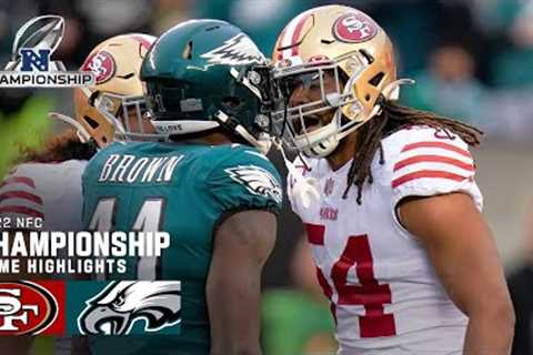 San Francisco 49ers vs. Philadelphia Eagles | 2023 NFC Conference Championship Game Highlights