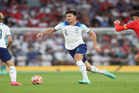 Harry Maguire has name sung by fans as he plays in what could be his Old Trafford farewell amid Man ..