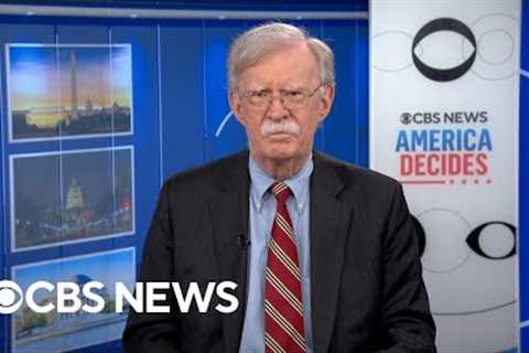 John Bolton discusses possible 2024 bid, Trump investigations