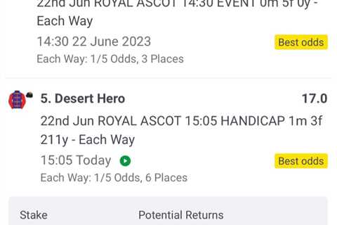 I missed out on a massive Royal Ascot winner after huge error, people told me they were sickened by ..