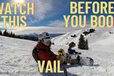 Essential Travel Tips for Skiing Snowboarding Vail Colorado