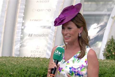 Fans love ITV presenter Francesca Cumani’s ‘fire’ dress for final day of Royal Ascot as they brand..