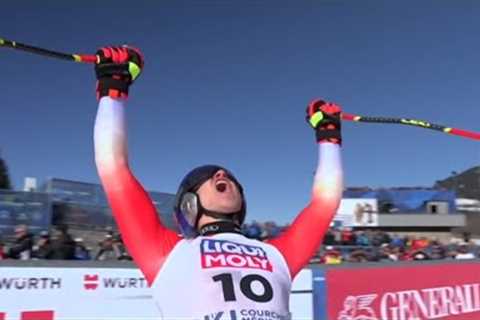 Ski Alpin WM Courchevel Downhill Men''s Highlights -🥇Marco Odermatt + interviews