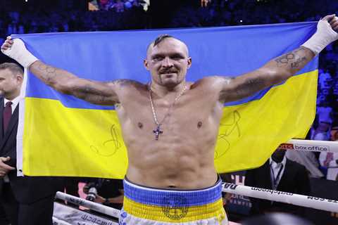 Fans stunned by Olekansdr Usyk’s body transformation since Anthony Joshua fight as he trains in gym