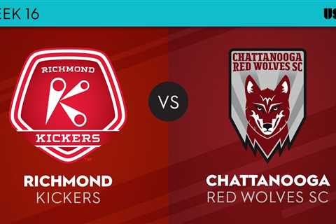 Richmond Kickers v Chattanooga Red Wolves SC: July 1, 2023