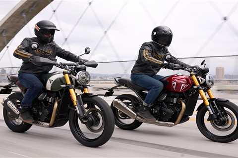 First Look: The new Triumph Scrambler 400 X and Speed 400